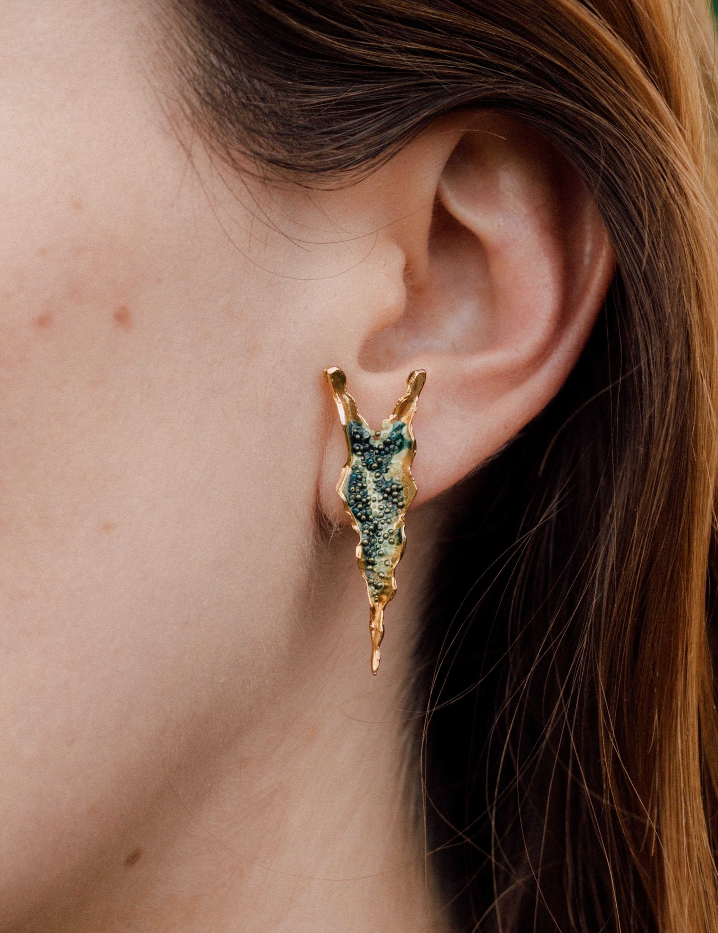 Alocasia Velvet Earrings