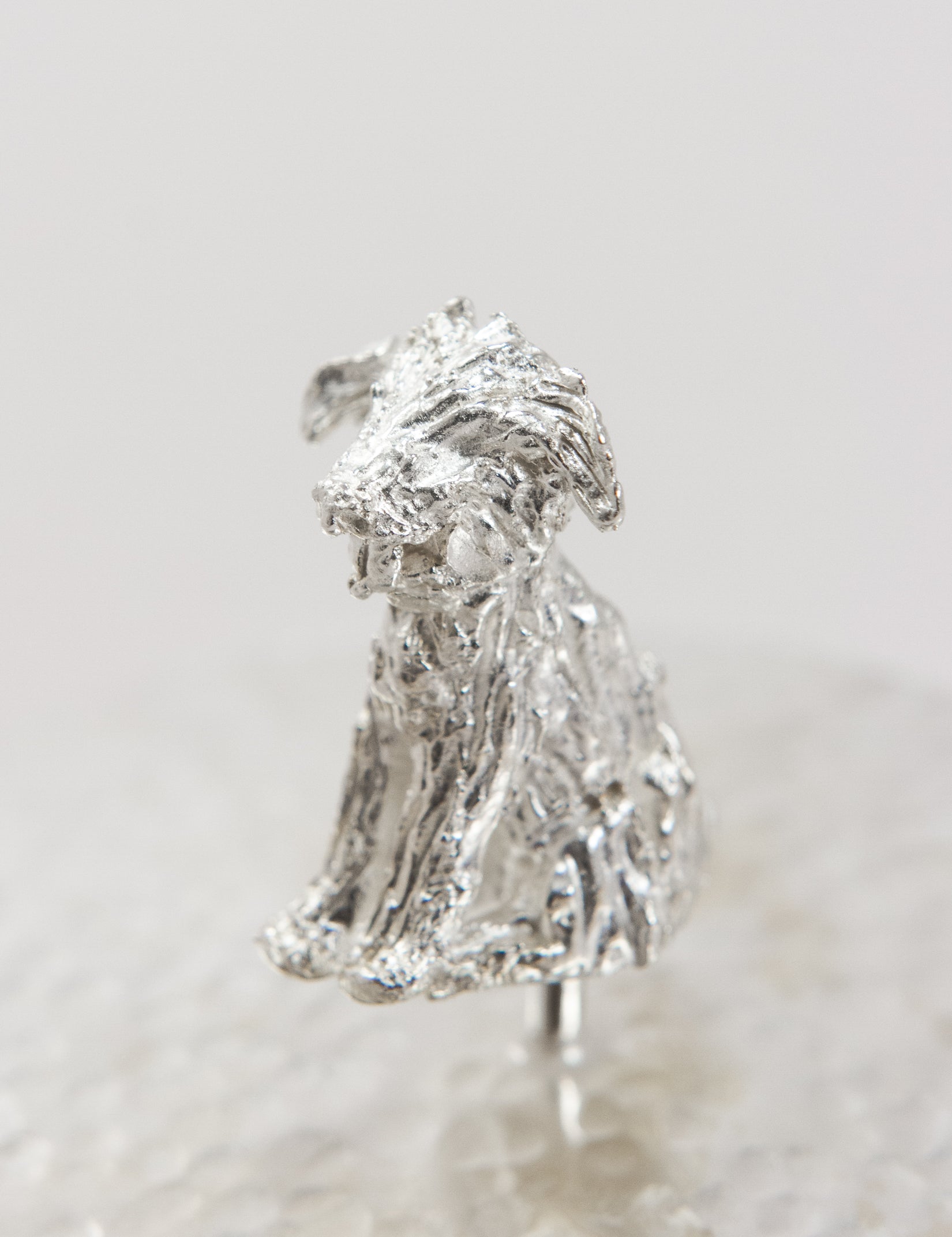 Fluffy Dog Sculpture