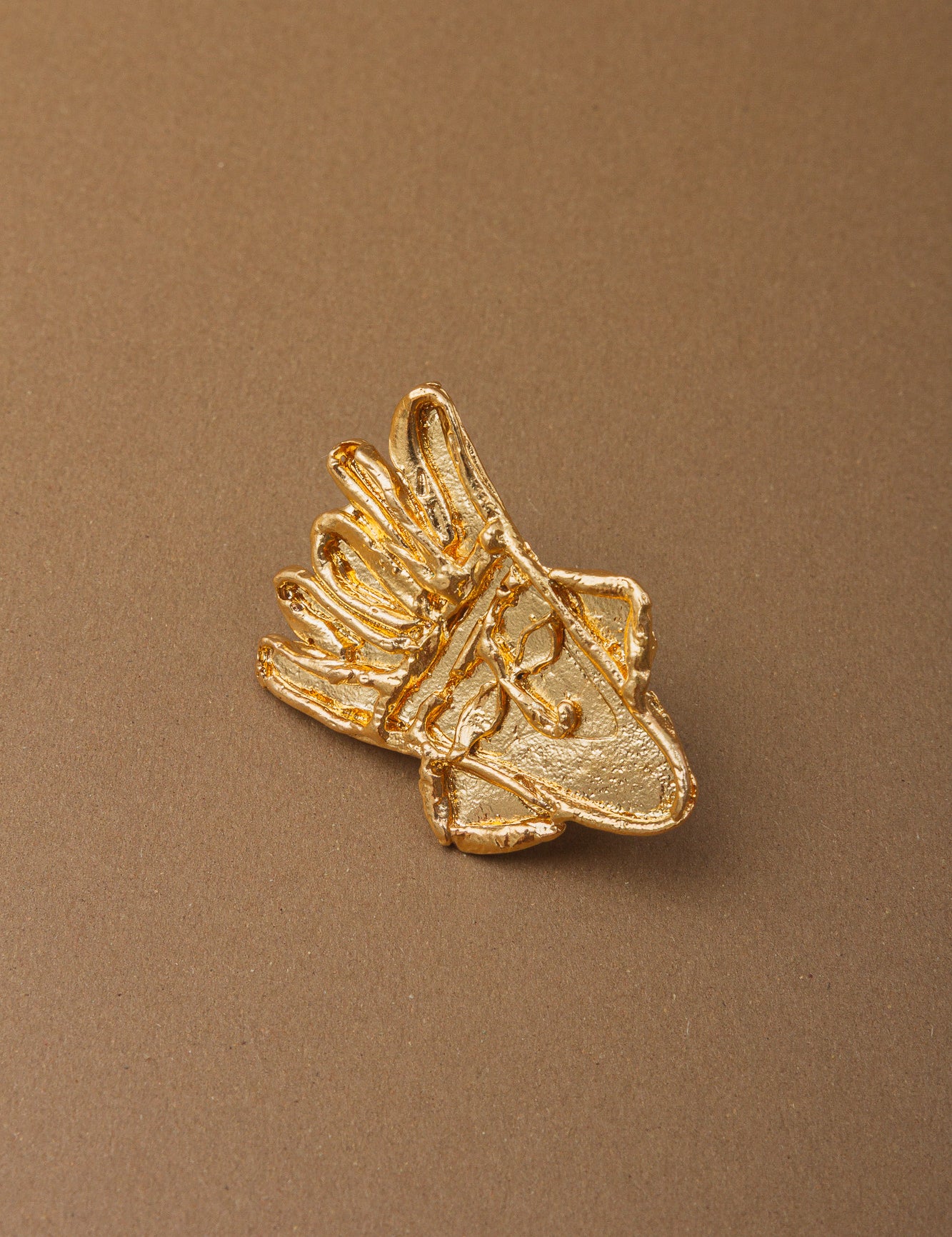 Rostro Face Brooch