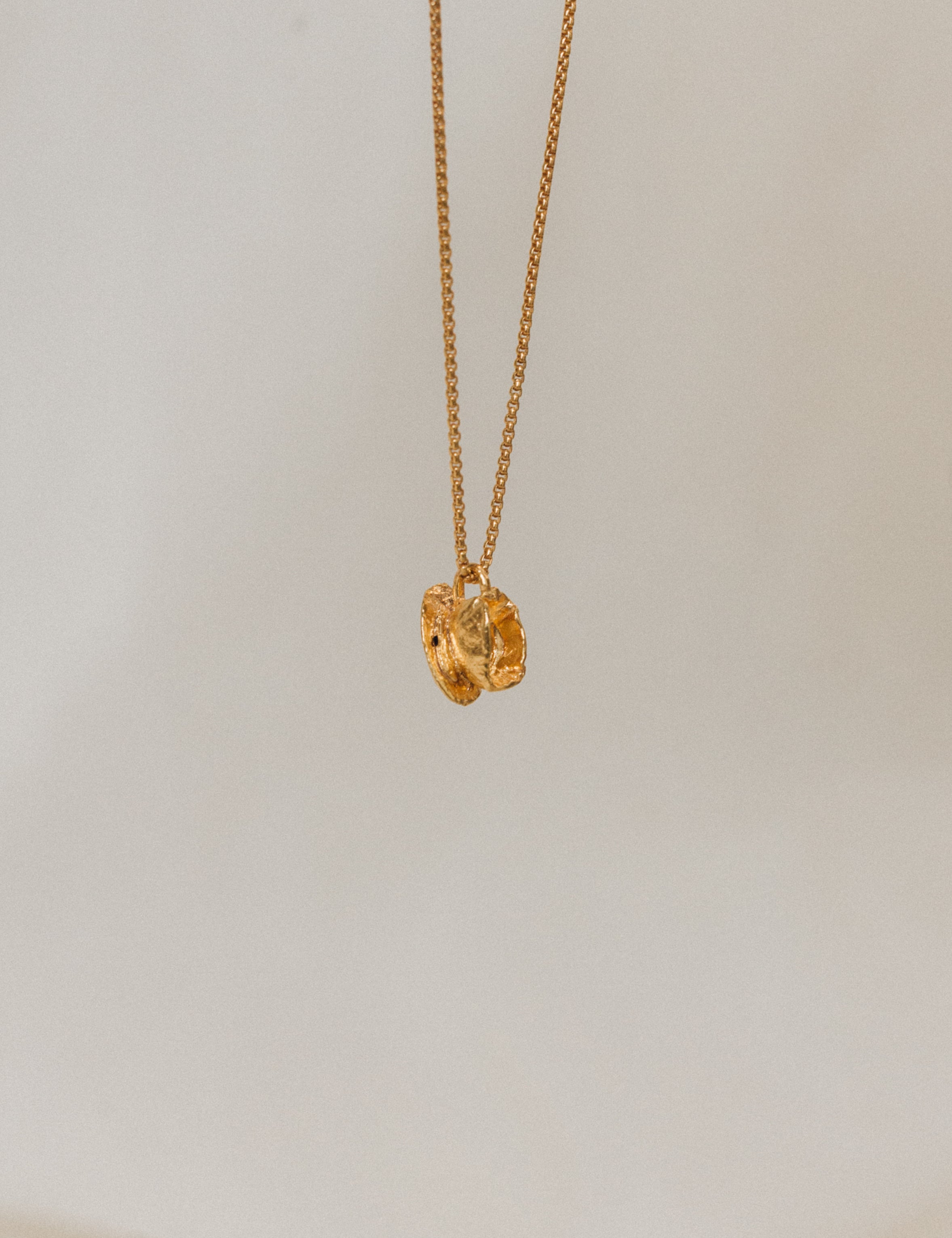 Gold Plated Mug Necklace