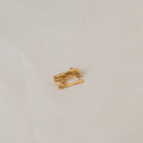 Gold Plated Sewing Machine Brooch