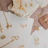 Gold Plated Spoon Necklace