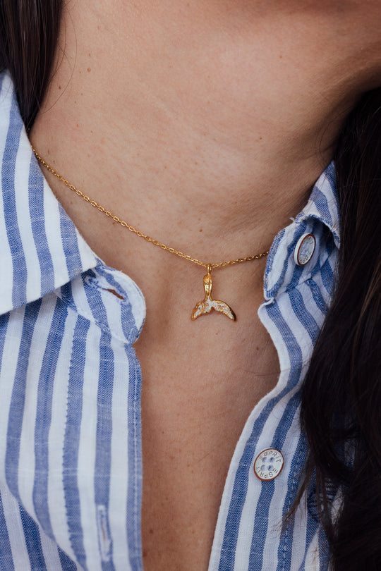 Whale Tail Necklace
