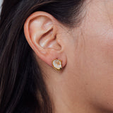 Shell Stud Earrings