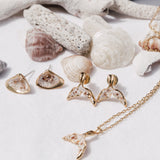 Shell Stud Earrings