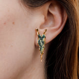 Alocasia Velvet Earrings