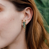 Alocasia Velvet Earrings