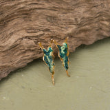 Alocasia Velvet Earrings
