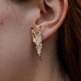 Alocasia Velvet Earrings