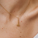 Gold Plated Hammer Necklace