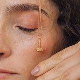 Gold Plated Hammer Necklace
