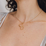 Gold Plated Stethoscope Necklace