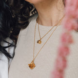 Gold Plated Camera Necklace