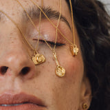 Gold plated Magnifying Glass Necklace