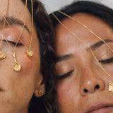 Gold plated Magnifying Glass Necklace