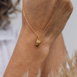 Gold Plated Mug Necklace