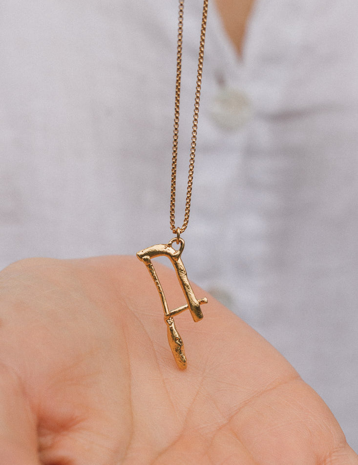 Saw Necklace