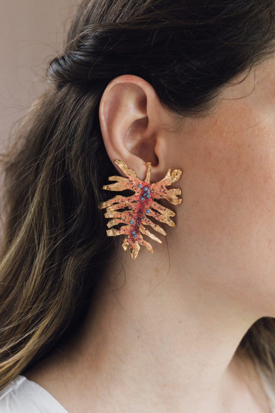 Philoendro Tropical Leaves Earrings