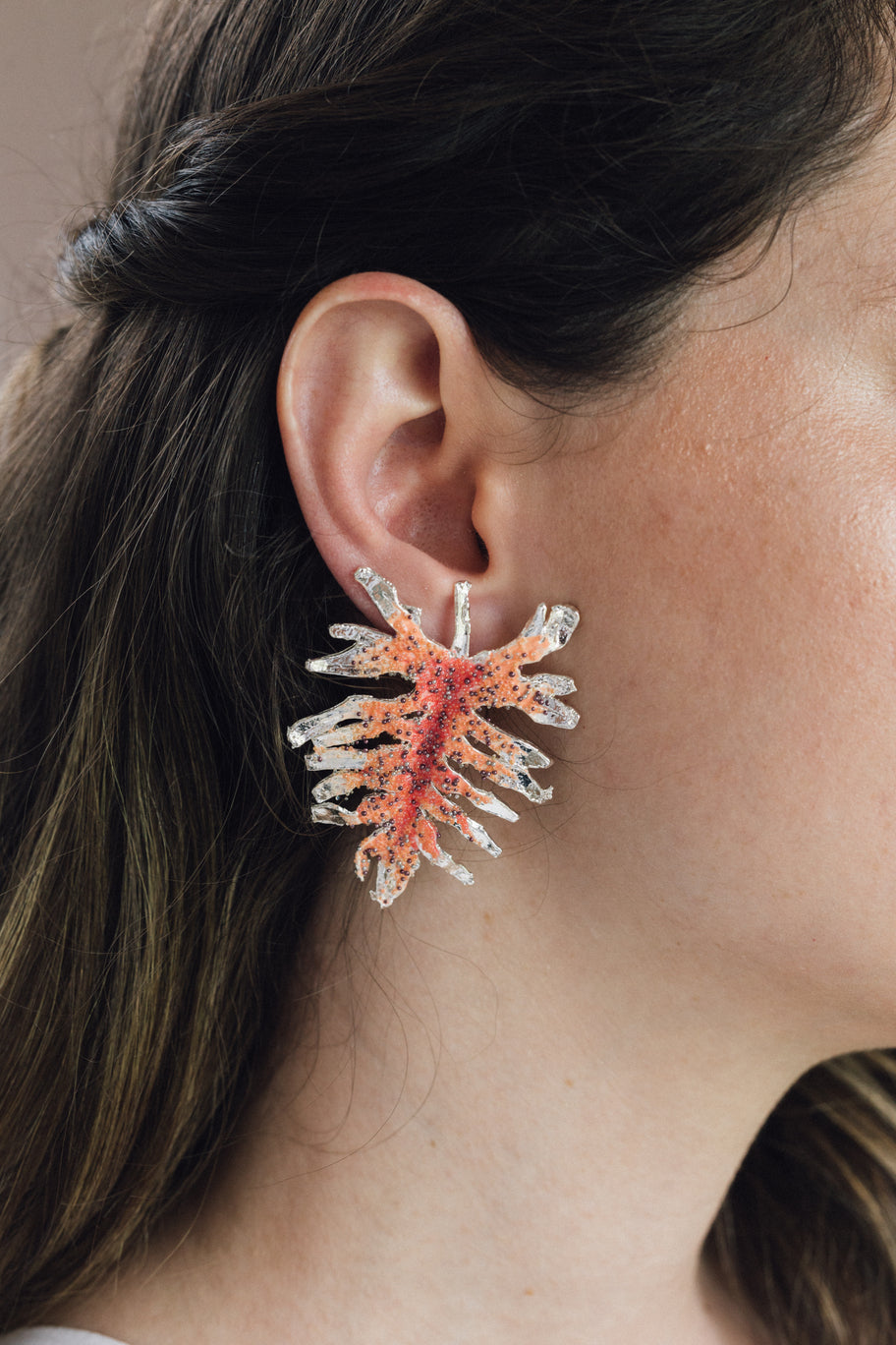 Philoendro Tropical Leaves Earrings