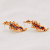 Cristatella Fuchsia Earrings
