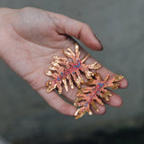 Philoendro Tropical Leaves Earrings