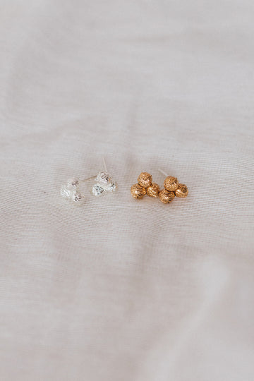 Corozo Stud Earrings