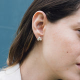 Corozo Stud Earrings