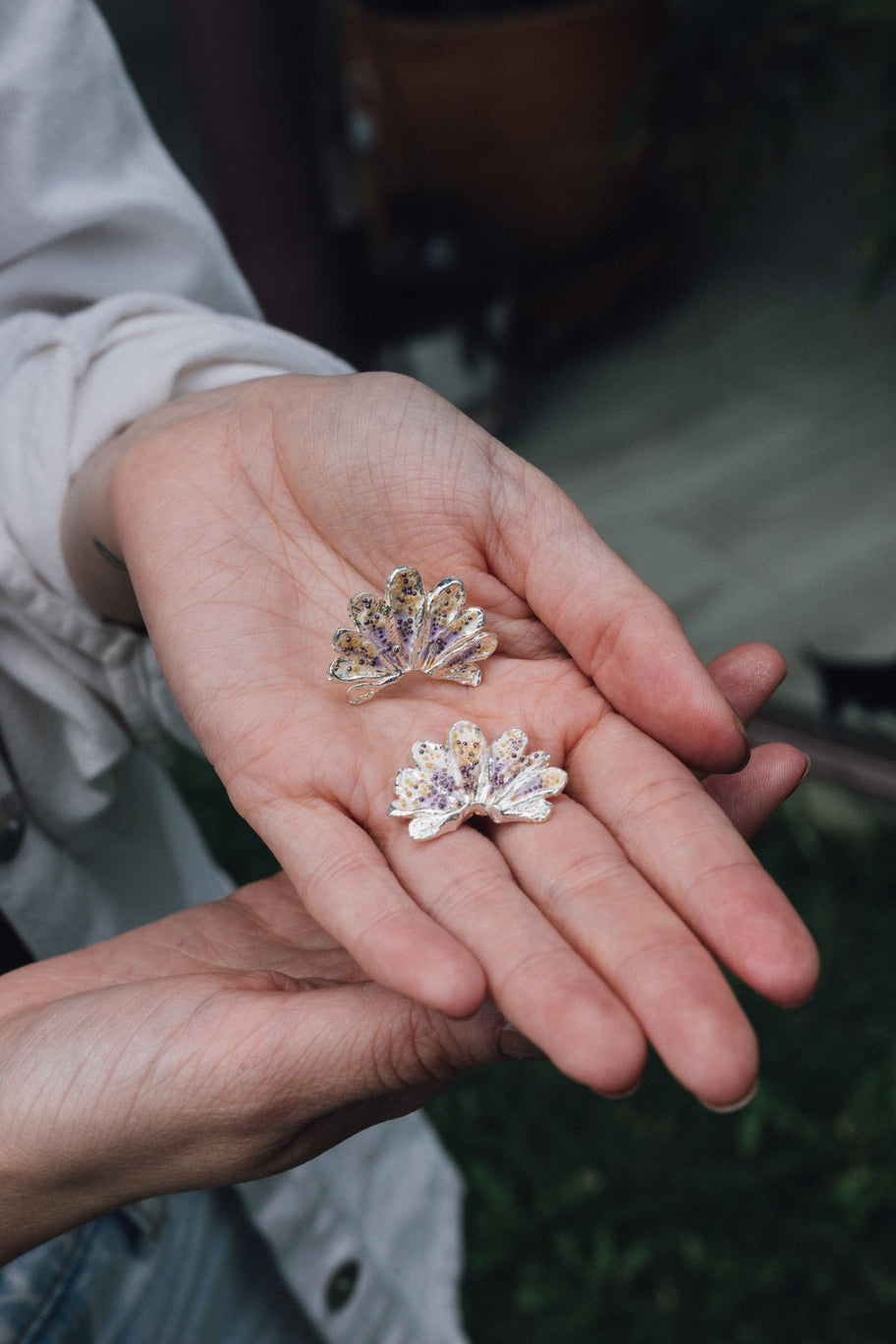 Date Palm Earrings