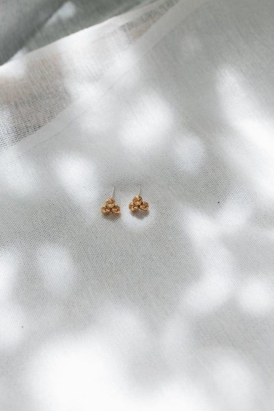 Corozo Stud Earrings