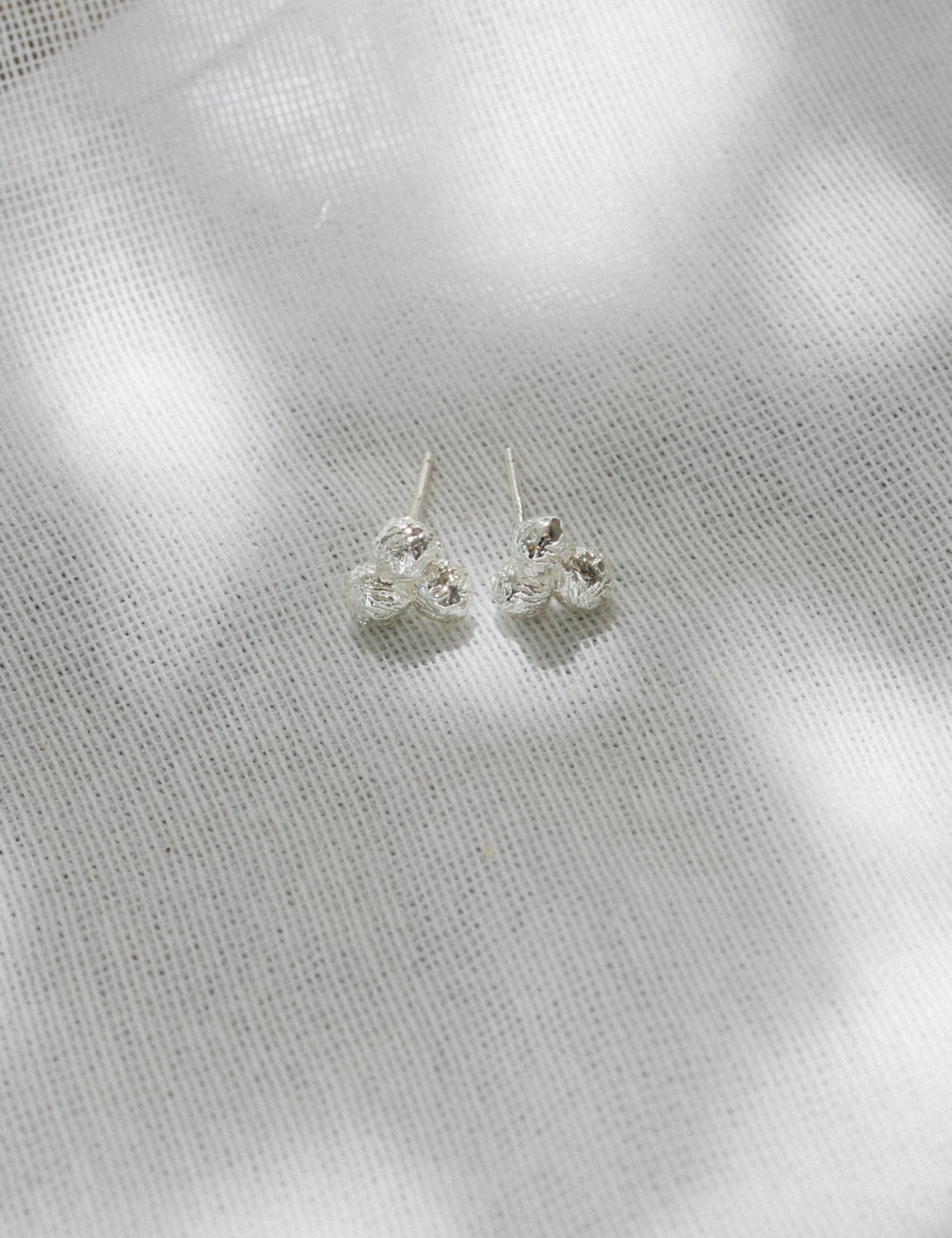 Corozo Stud Earrings