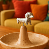 Dachshund Ceramic Jewelry Dish