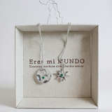 You Are My World Necklace - love and friendship