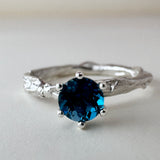 Deep Blue Ring - Size 6