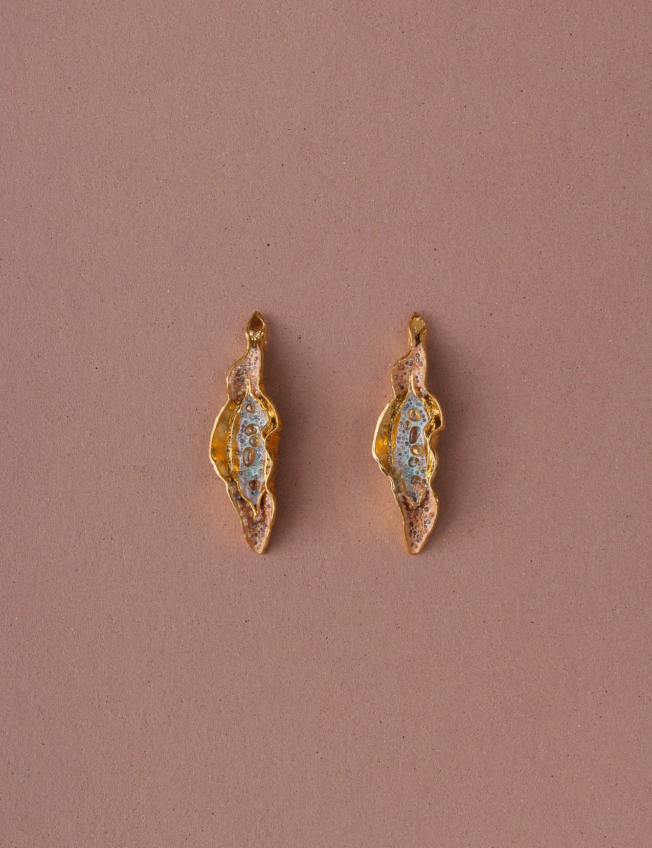 Sea Lettuce Earrings