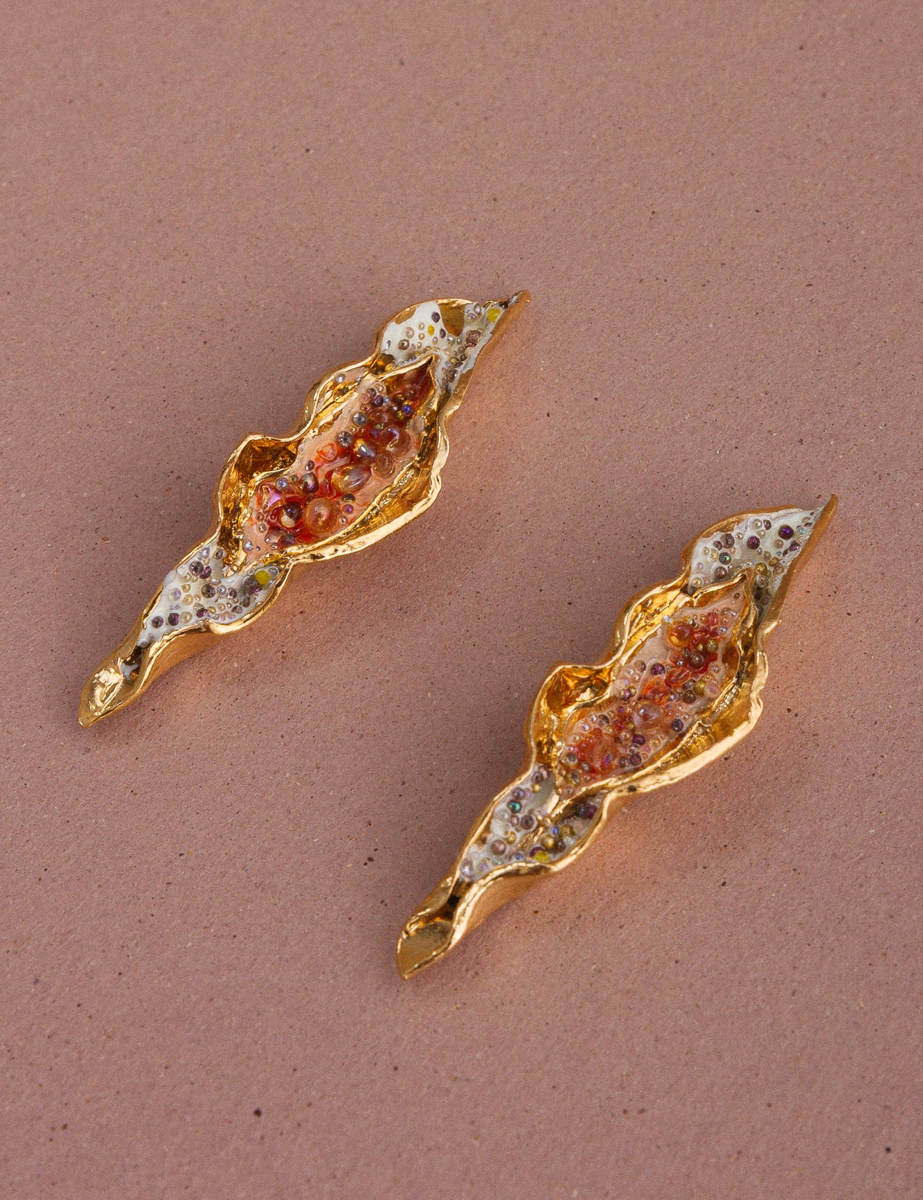 Sea Lettuce Earrings