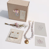 Urchin Pacific Necklace + Urchin Stud Earrings Kit