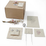 Elipse Ring + Ondulados S Earrings + Sea Threads Kit