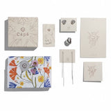 Elipse Ring + Ondulados S Earrings + Sea Threads Kit