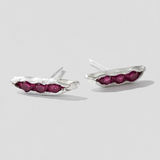 Raspberry Pod Stud Earrings