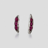 Raspberry Pod Stud Earrings