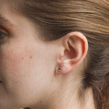 Salt & Pepper Stud Earrings