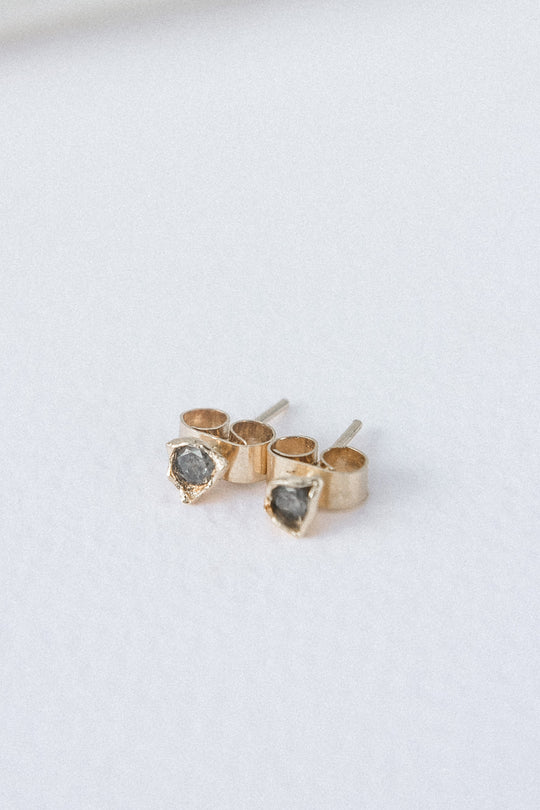 Salt & Pepper Stud Earrings