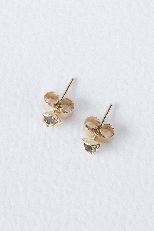 Salt & Pepper Stud Earrings