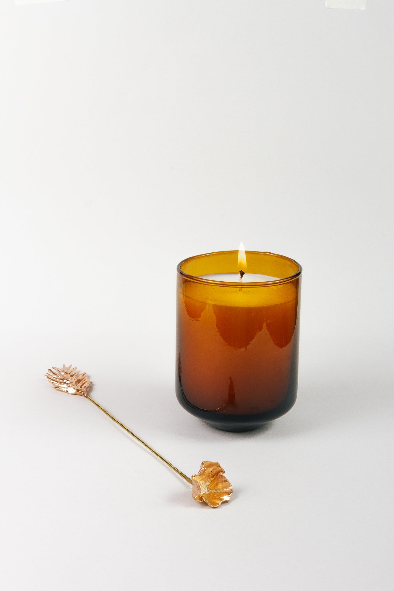 Wax Palm Leaf Candle Snuffer