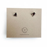 Garnet Stud Earrings