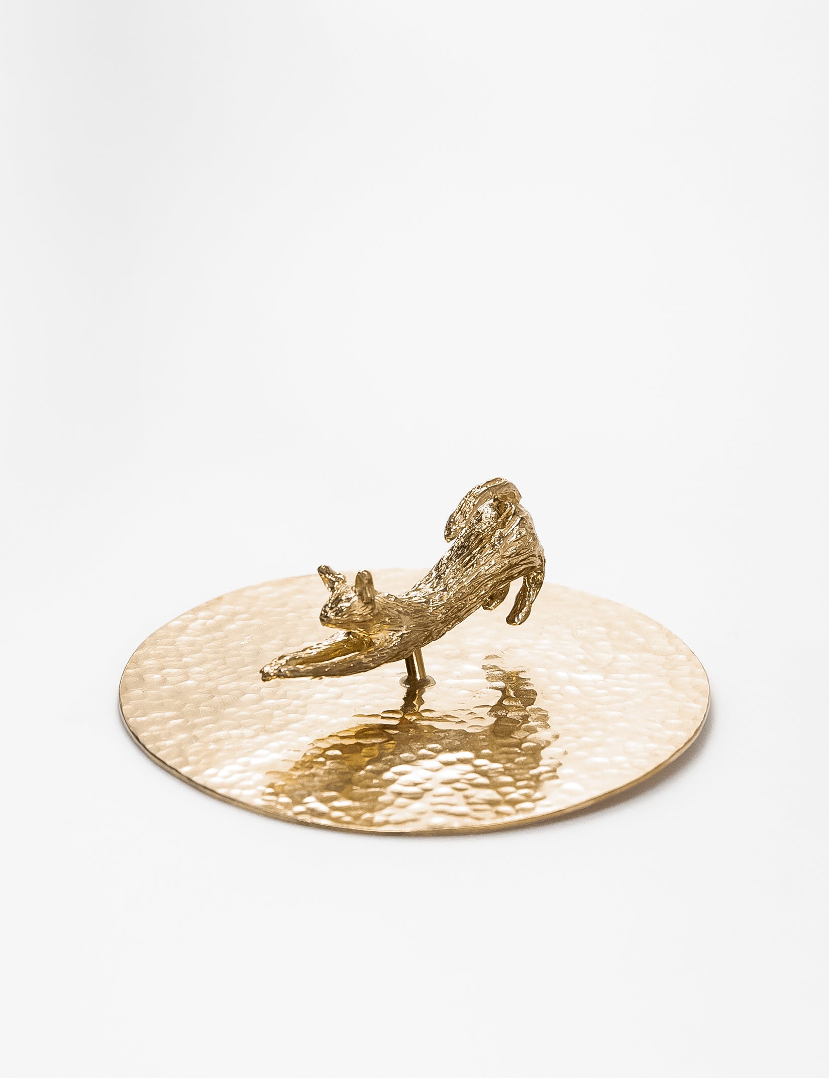 Sleepy Cat Sculpture