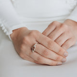 Vaina jaspe Ring - Size 7.5