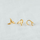Whale tail  Ear cuff