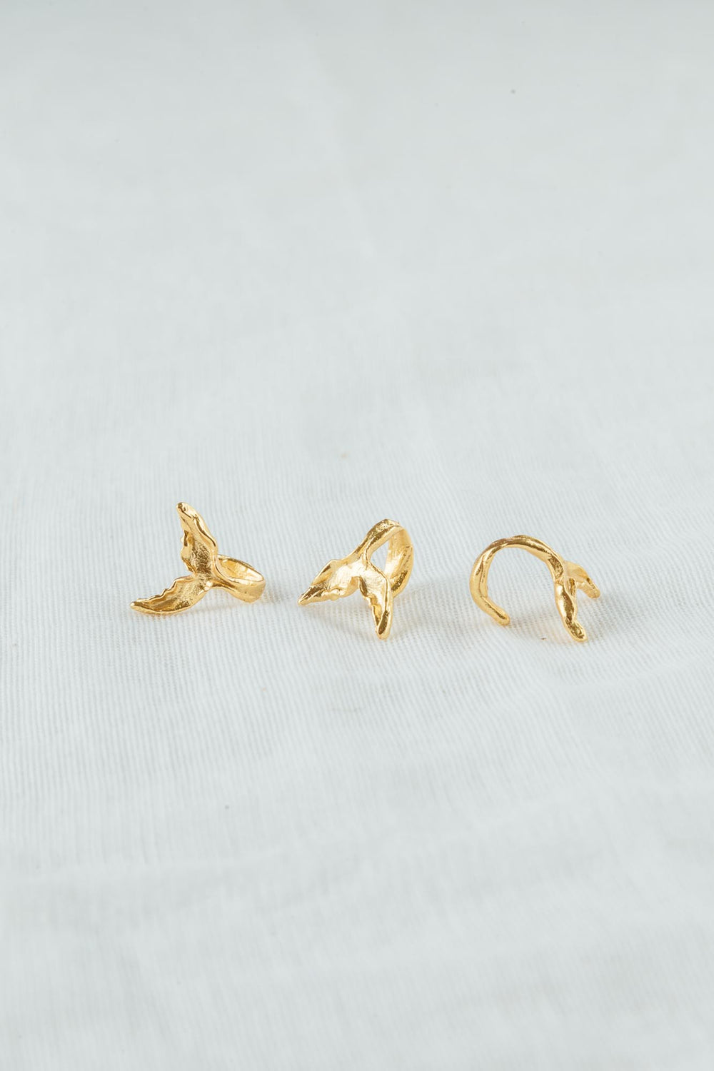 Whale tail  Ear cuff