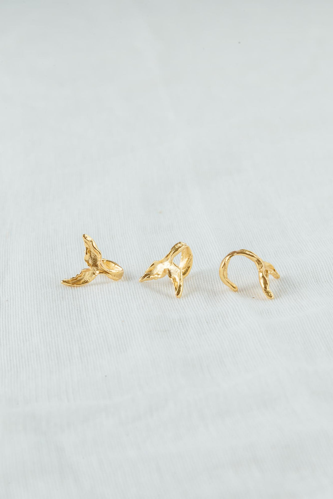 Whale tail  Ear cuff